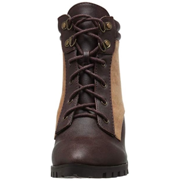 Tortuga Heeled Lug Sole Combat Boots - Picture 8 of 8
